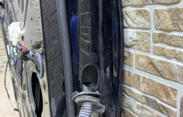 Дверь задняя левая для Audi Q7 2011 года на фотографиях