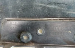 Бампер передний для Mitsubishi Pajero Sport 2010 года на фотографиях