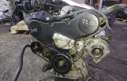 Двигатель без навесного для Lexus ES 2004 года на фотографиях