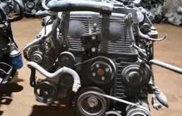 Двигатель с навесным для Kia Carnival 2 VQ 2005-2014