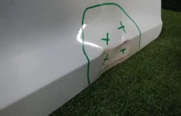 Дверь передняя правая для Hyundai Solaris 2021 года на фотографиях