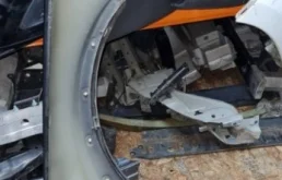 Крылья для Volvo XC70 2005 года на фотографиях