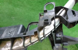 Усилитель переднего бампера для Mercedes-Benz CLA class 2018 года на фотографиях