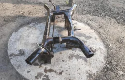 Задний подрамник для Mitsubishi ASX 2015 года на фотографиях