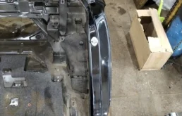 Заднее левое крыло для Hyundai i40 2011 года на фотографиях