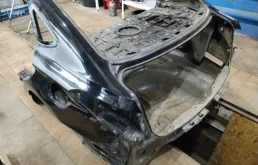 Заднее левое крыло для Hyundai i40 2011 года на фотографиях