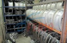 Склад оргиинальных колесных дисков.