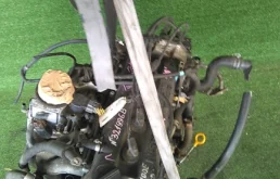 Двигатель без навесного для Nissan March на фотографиях