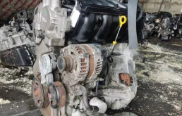 Двигатель без навесного для Nissan Qashqai+2 2010 года на фотографиях