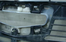 Решетка переднего бампера для Cadillac Escalade на фотографиях