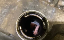 Двигатель без навесного для Renault Logan 2008 года на фотографиях