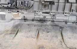 Фартук (спойлер) заднего бампера для Audi Q3 на фотографиях