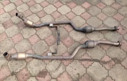 Приемная труба глушителя левая (A2114904219) для Mercedes-Benz E class W211 2002-2009