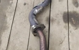 Приемная труба глушителя для Honda Civic на фотографиях