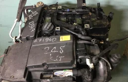 Двигатель без навесного для Mercedes-Benz CLK class 2004 года на фотографиях