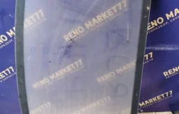 Стекло заднее для Renault Logan 2012 года на фотографиях