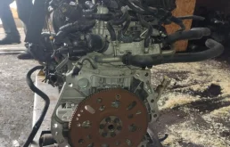 Двигатель без навесного для Nissan Qashqai+2 2010 года на фотографиях