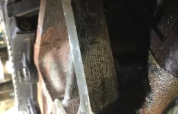 Двигатель без навесного для Volkswagen Polo 2023 года на фотографиях