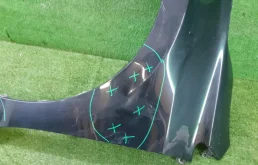 Крылья для Toyota Corolla 2017 года на фотографиях