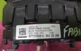 Подушка безопасности водителя для Skoda Rapid 2017 года на фотографиях