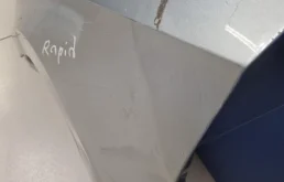 Крыло левое для Skoda Rapid 2016 года на фотографиях