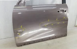 Дверь передняя левая для Kia Rio X line 2023 года на фотографиях