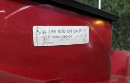 Фонарь левый для Mercedes-Benz A class на фотографиях