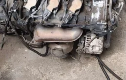 Двигатель без навесного для Mercedes-Benz CLC class на фотографиях