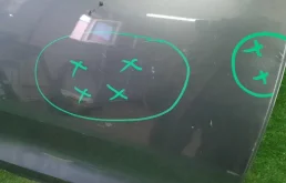 Дверь (в сборе) задняя правая для Skoda Rapid 2024 года на фотографиях