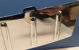 Накладка заднего бампера для Volkswagen Touareg 2018 года на фотографиях