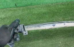 Усилитель бампера задний нижний для Hyundai Solaris 2014 года на фотографиях