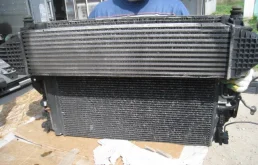 Радиатор кондиционера для Land Rover Freelander на фотографиях