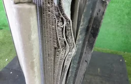 Радиатор охлаждения ДВС для Mercedes-Benz GL class 2015 года на фотографиях