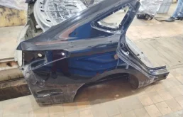 Заднее левое крыло для Hyundai i40 2011 года на фотографиях