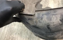 Подкрылок передний левый для Subaru Forester 2013 года на фотографиях