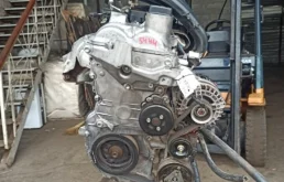 Двигатель без навесного для Nissan Qashqai+2 2014 года на фотографиях