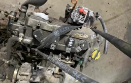 Двигатель с навесным для Nissan Almera N16 Седан 2000-2006