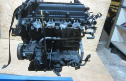 Двигатель без навесного для Kia Rio 2015 года на фотографиях