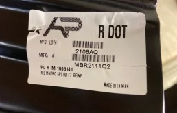 Усилитель переднего бампера для Mitsubishi Pajero Sport 2002 года на фотографиях