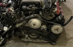 Накладка заднего бампера для Audi A6 2005 года на фотографиях