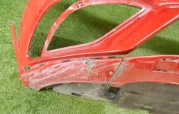 Бампер для Mercedes-Benz CLA class 2025 года на фотографиях