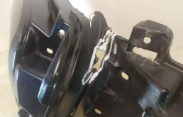 Бампер передний для Mitsubishi Pajero Sport 2024 года на фотографиях