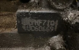 Двигатель без навесного для Renault Logan 2008 года на фотографиях