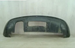 Фартук (спойлер) заднего бампера для Audi Q3 на фотографиях