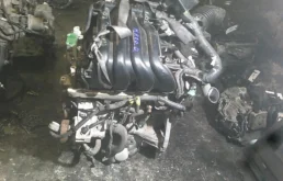 Двигатель без навесного для Nissan Serena 2021 года на фотографиях