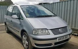 Volkswagen Sharan 1.9D (140Hp) (BRT) FWD MT в разборе у CARVentum