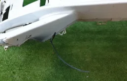 Бампер передний для Audi Q3 2024 года на фотографиях