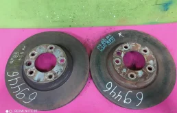 Диски тормозные передние (комплект) для Audi Q7 на фотографиях