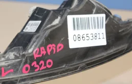 Противотуманка (ПТФ) передняя левая для Skoda Rapid 2015 года на фотографиях