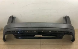 Фартук (спойлер) заднего бампера для Volkswagen Touareg на фотографиях